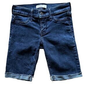 abercrombie kids Denim Bermuda Cut-off Shorts, Girl's 12